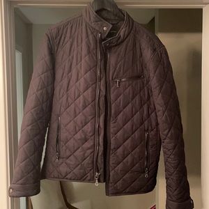 Banana Republic Small Black Quilt Jacket
